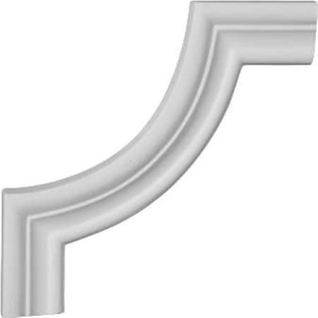 Dwellingdesigns 6.62 In. W X 6.62 In. H Architectural Stockport Panel Moulding Corner DW281231